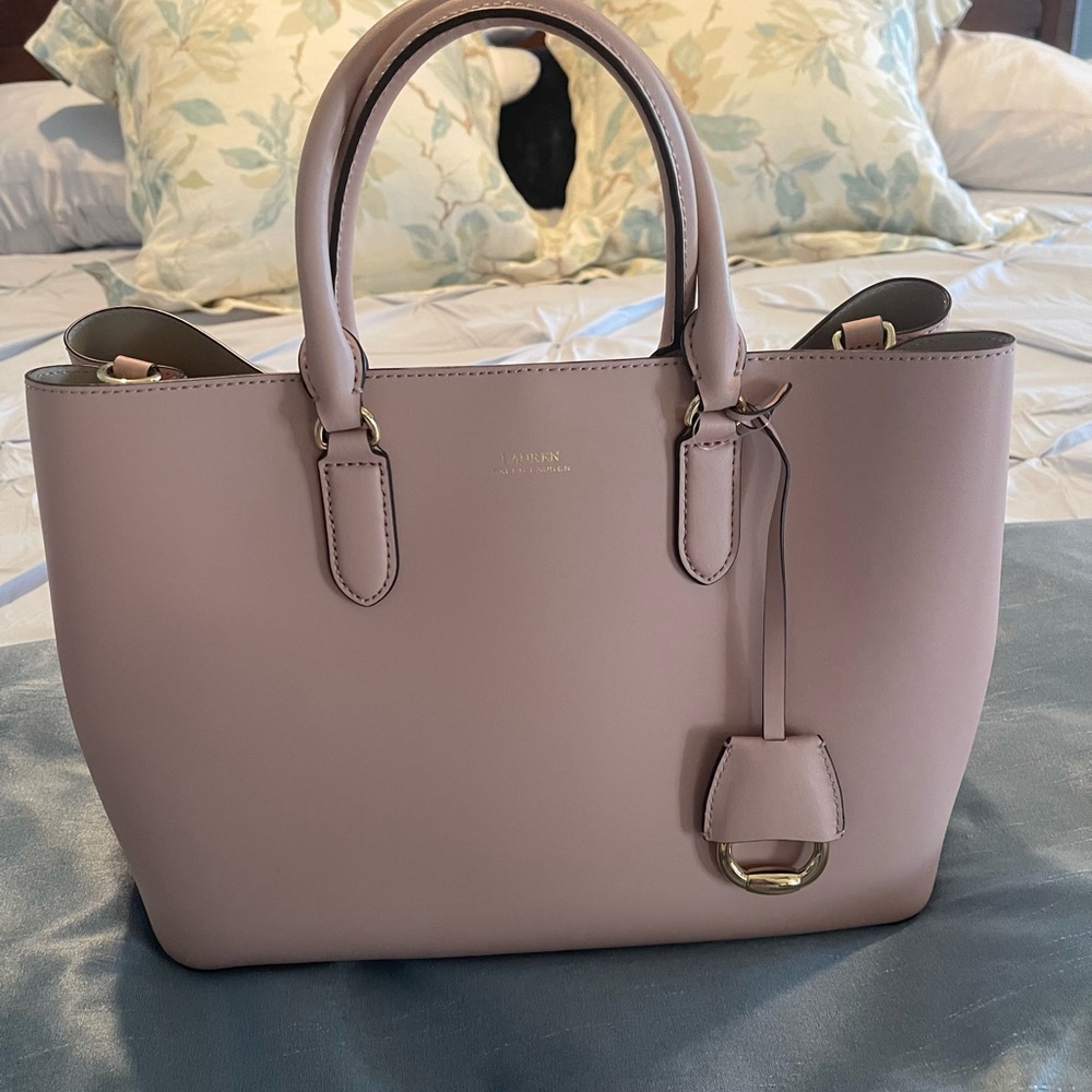 Ralph Lauren, leather tote